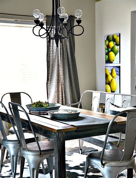 31 Design Ideas For Decorating Industrial Dining Room