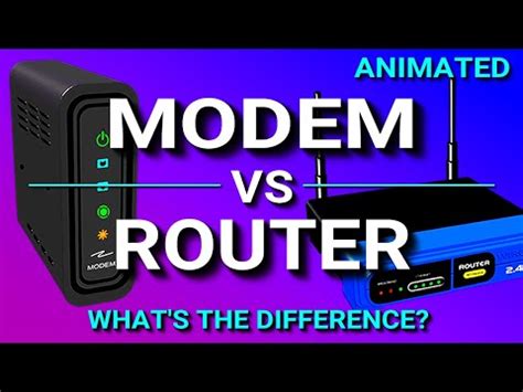 Wat Is Het Verschil Tussen Een Modem En Een Router