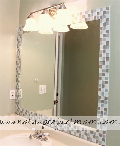 Can i use thin set on mirror to attach glass mosaic tile or is there something better? Do It Herself: How to Mosaic Tile A Mirror - Caffeine and ...