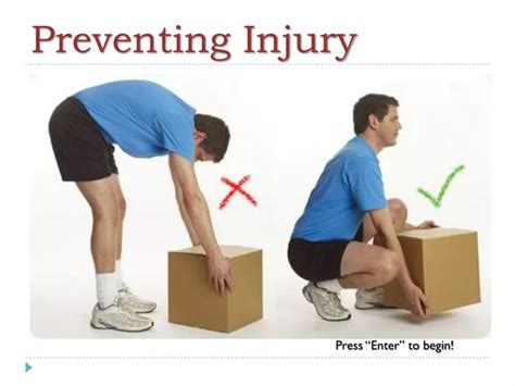 Ppt Preventing Injury Powerpoint Presentation Free Download Id4926189