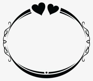 Simple black and white wedding invitation. Heart Frame PNG, Transparent Heart Frame PNG Image Free Download - PNGkey