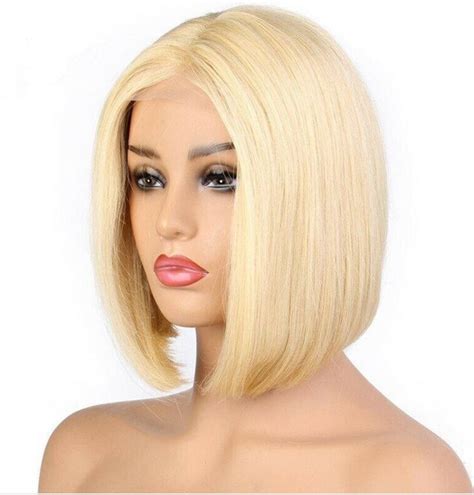 613 Blonde Bob Wig Cruzan Tresses Luxury Hair