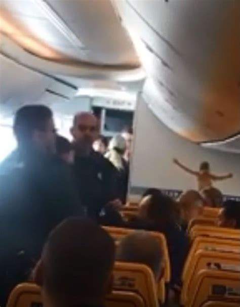 Drunk Woman Dragged Kicking And Screaming From Ryanair Flight Metro News