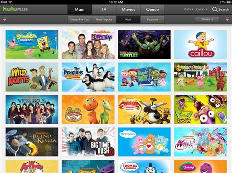 Hulu Plus For Ipad Updated Adds Kids Section Ipad Insight