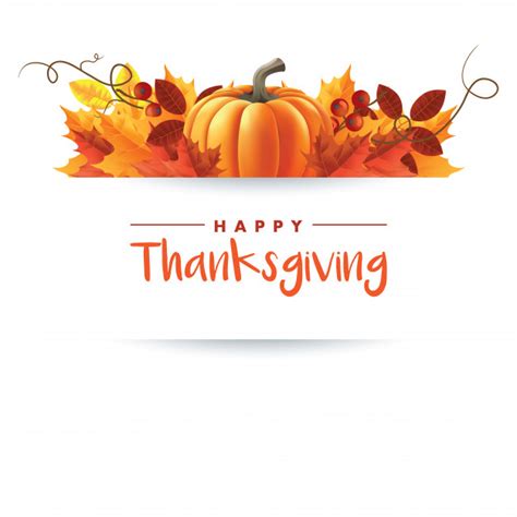Happy Thanksgiving Background Theme Vector Premium Download