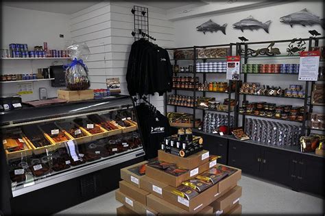 Dockside Smoked Fish Store In Tofino Smoked And Canned Salmon Seafood