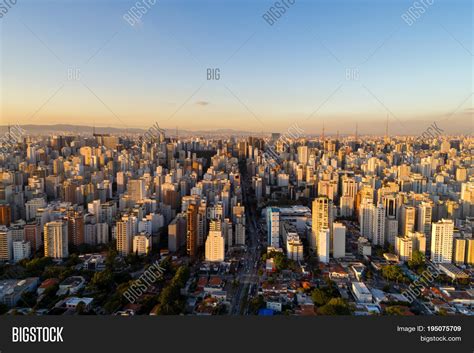 Aerial View Sao Paulo Image And Photo Free Trial Bigstock