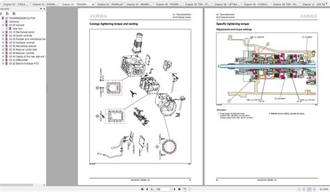 Claas Tractors Axos 340 310 Reparation Repair Manuals