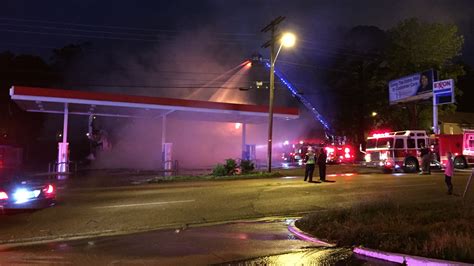 Gas Station Fire Ruled Arson