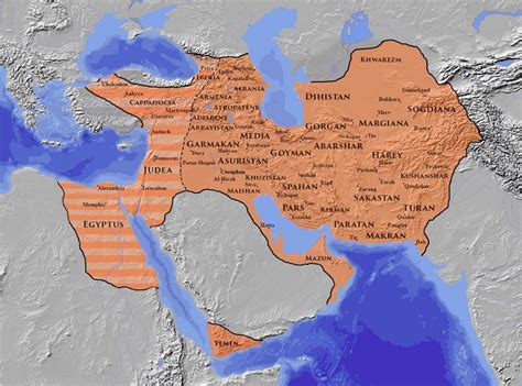 The Sasanian Empire At Its Greatest Extent C 620 Ce Under Khosrau Ii