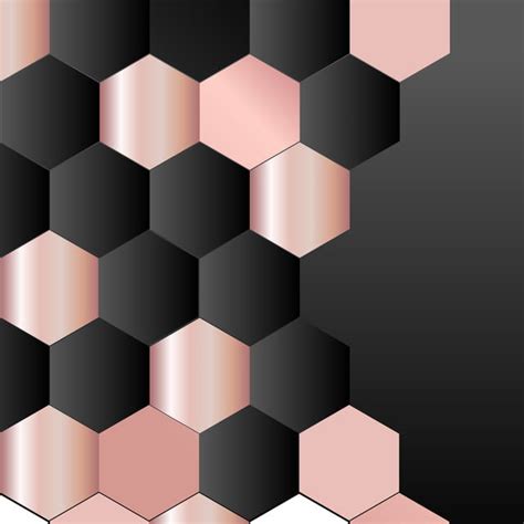 For your friend who loves rose gold, here are 31 rose gold gifts they might love. Mosaic Wallpaper In Rose Gold And Black, Mosaic, Wallpaper, Rose Background Image for Free Download