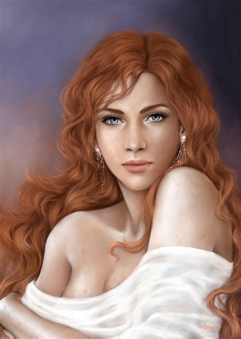 Red Hair By SatelliteGhost Deviantart Com On DeviantART Fantasy Art Women Red Hair Red Hair