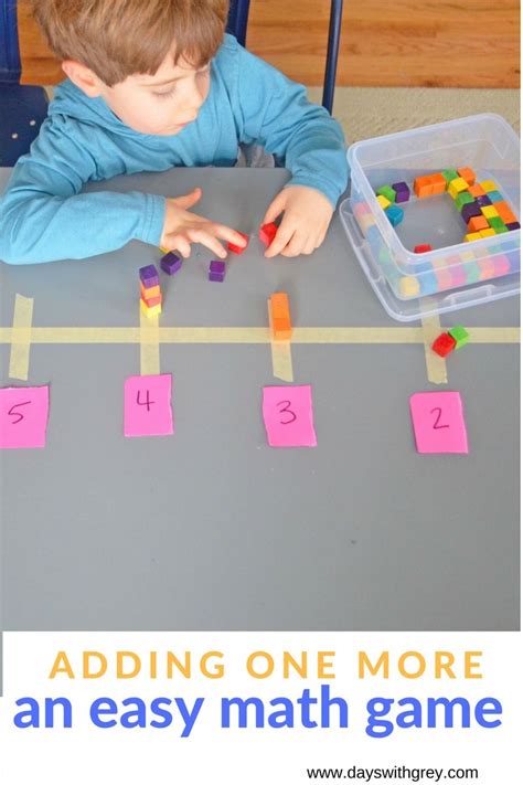 Block Count Up A Hands On Counting Activity Easy Math Games Easy Math Activities Math