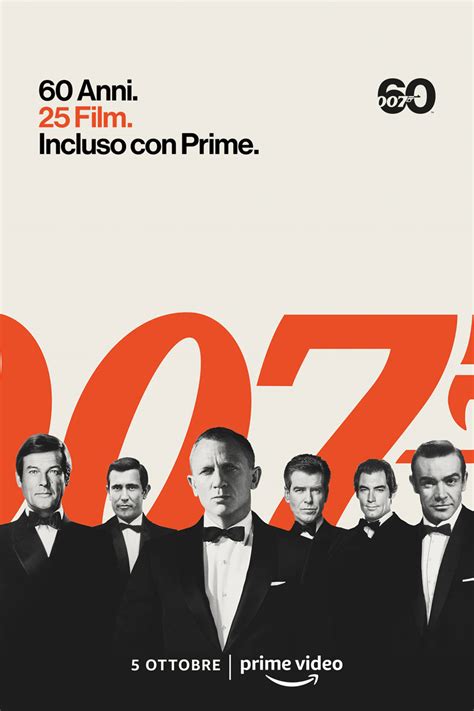 I 60 Anni Di James Bond Su Prime 25 Film E 2 Doc Trailer E Foto Amica