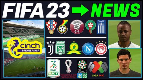 Fifa 23 News All New Confirmed Licenses Stadiums Leagues Teams