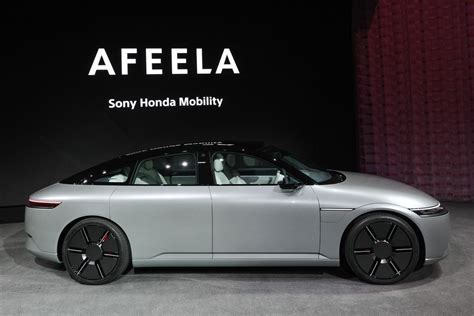 Sony And Honda Just Announced Their New Electric Car Brand Afeela