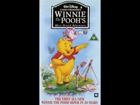 Opening To Winnie The Pooh S Most Grand Adventure Uk Vhs Youtube