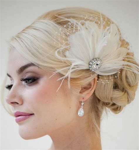 Glamorous, shiny waves are an excellent choice for hair of any length. Wedding Hairstyle for Medium Hair