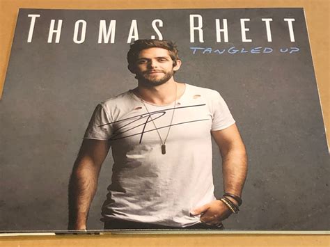 Thomas Rhett Signed Autographed Tangled Up Record Album Lp Etsy Uk