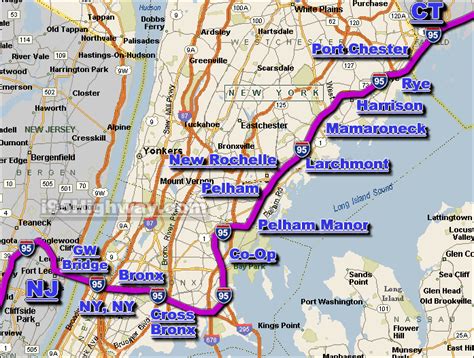 I 95 New York State Traffic Maps