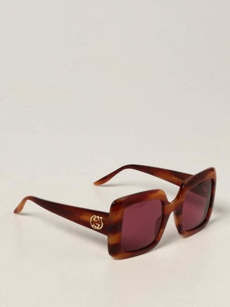 gucci sunglasses in acetate red gucci sunglasses gg0896s online at giglio