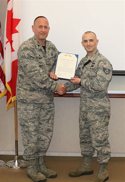 Three Airmen Receive Commendation Medals Eastern Air Defense Sector