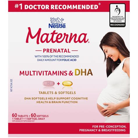 Nestlé Materna® Dha Prenatal Supplement Combo Pack Walmart Canada