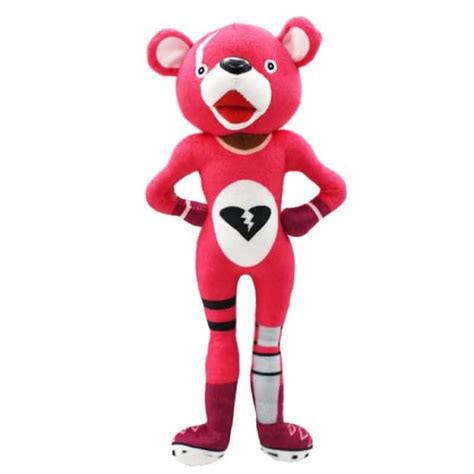 Fortnite Cuddle Team Leader Pink Bear Plush Toy Game Shop