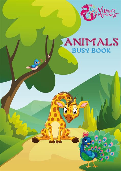 Animals Busy Book Vidhyas Momsnest