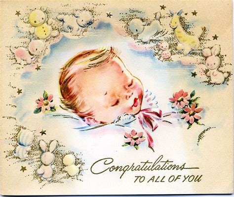 Congratulations To All Of You Vintage Baby Pictures Congratulations
