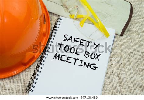 Safety Tool Box Meeting Safety Health Stock Photo Edit Now 547138489