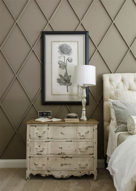 This easy project adds character and a modern touch to the. Image result for fixer upper master bedroom wall diamonds ...