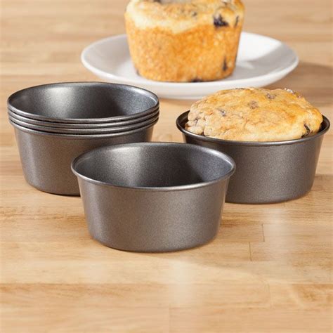 Individual Muffin Tins Set 6 Versatile Single Serve Muffin Tins Are