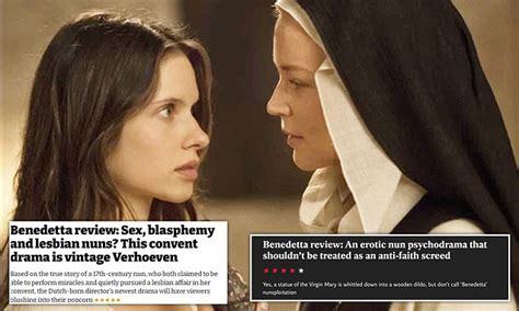 Raunchy Lesbian Nun Thriller Featuring A Jesus Sex Toy And Based On A True Story Is Hit By