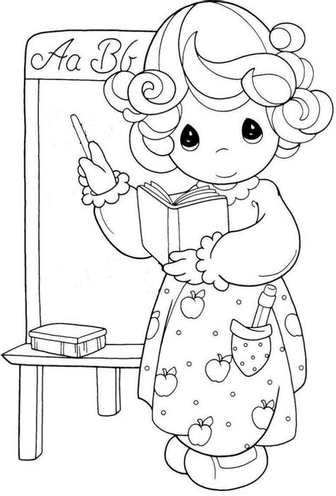 Colección de DIBUJOS para colorear en el Día del Maestro/a