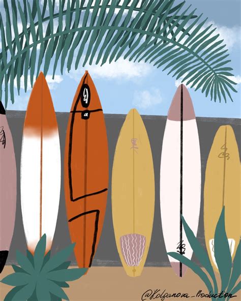 Lizzy Art Surf Artist Spotlight Getfoamie Com Artofit