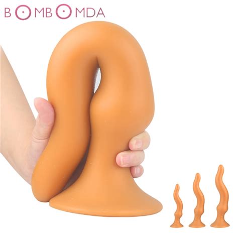 Consolador Anal De Silicona S Per Largo Para Hombres Y Mujeres Tap N