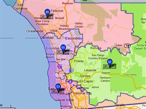 New Redistricting Maps Show Major Changes For San Diego County Poway