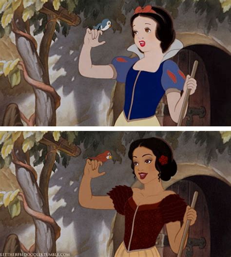 Check Out Disney Princesses Reimagined With Different Races E Online
