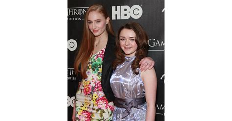 Maisie Williams And Sophie Turner Glamour Uk Interview 2019 Popsugar