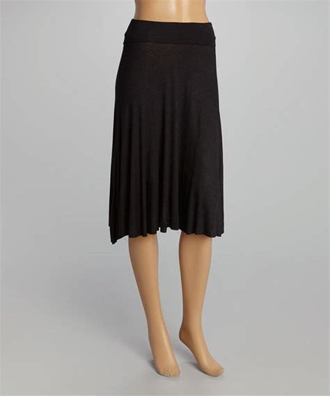Look At This Black Fold Over Skirt On Zulily Today Skirts