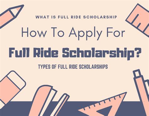 How To Get A Full Ride Scholarship 2021 Amazing Guide