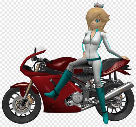 Rosalina Mario Kart Wii Motorcycle Princess Peach Motorcycle