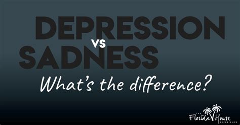 Depression Vs Sadness Whats The Difference