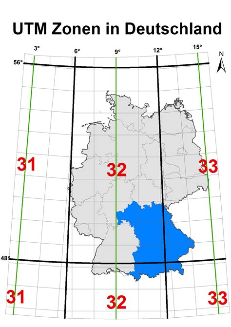 Utm Zone Map Germany Nehru Memorial