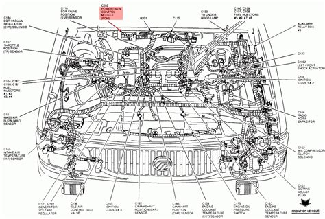 Ford Escape Engine Compartment Diagram