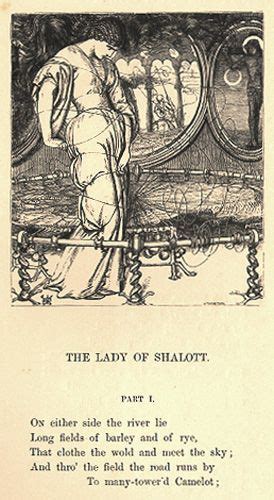 The Lady Of Shalott Poem The Lady Of Shalott The Lady Of Shalott