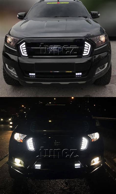 Your light ranger 2 must be factory updated to. LED Daytime Running Light DRL Drive Lamps Day Ford Ranger ...