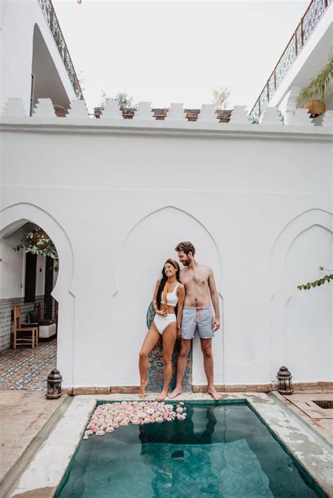 Sexy Moroccan Pool Couples Photo Shoot Popsugar Love And Sex Photo 16