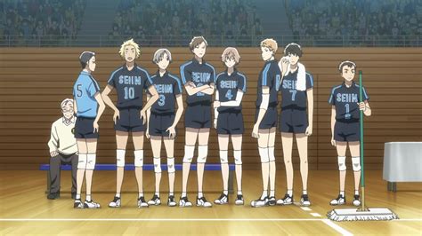 243 Seiin High School Boys Volleyball Team The Hero And The Genius 1